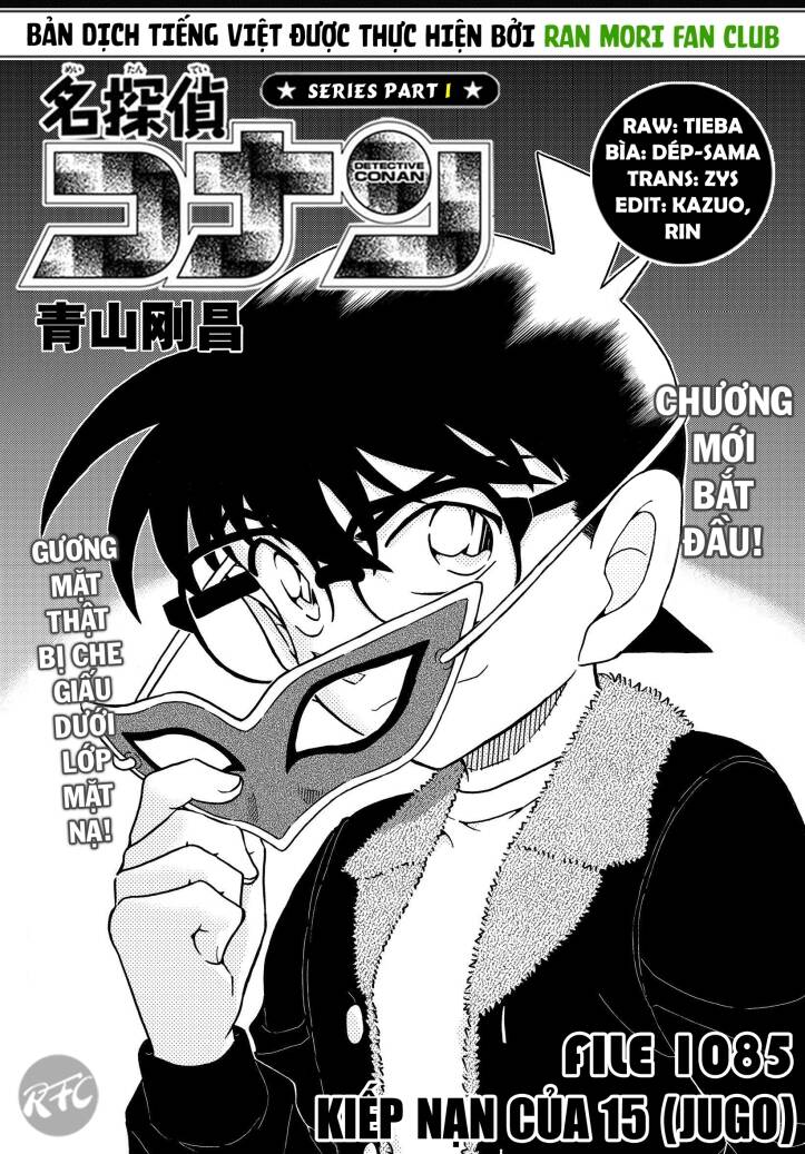 Thám Tử Conan Chapter 1085 - Trang 2