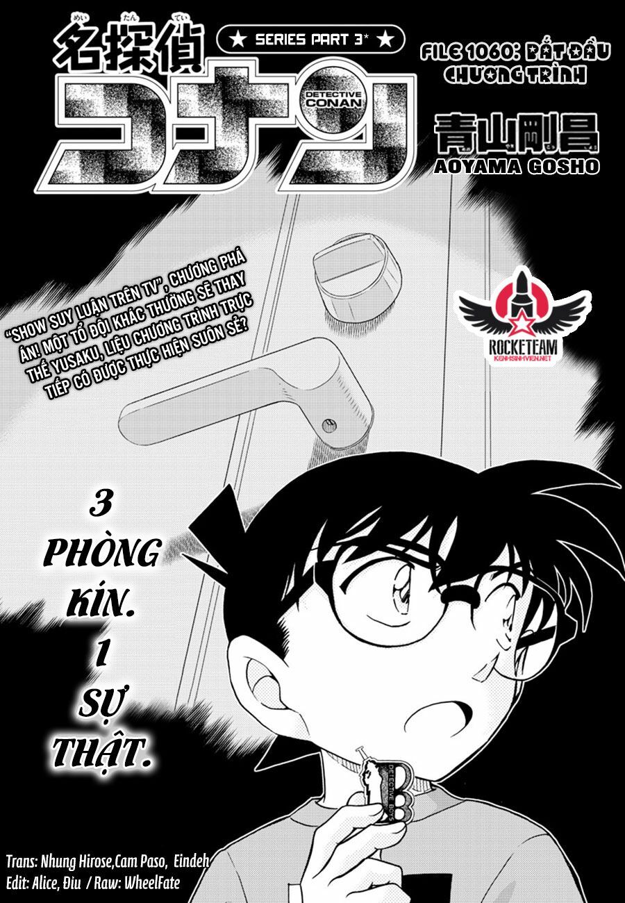 Thám Tử Conan Chapter 1060 - Trang 2