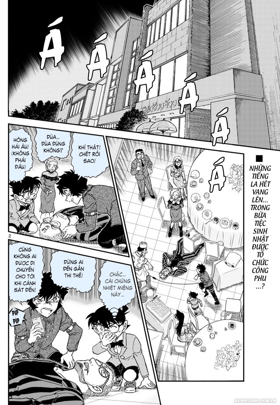 Thám Tử Conan Chapter 1048 - Trang 2