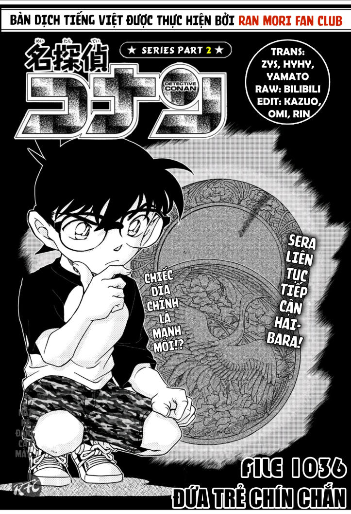 Thám Tử Conan Chapter 1036 - Trang 2