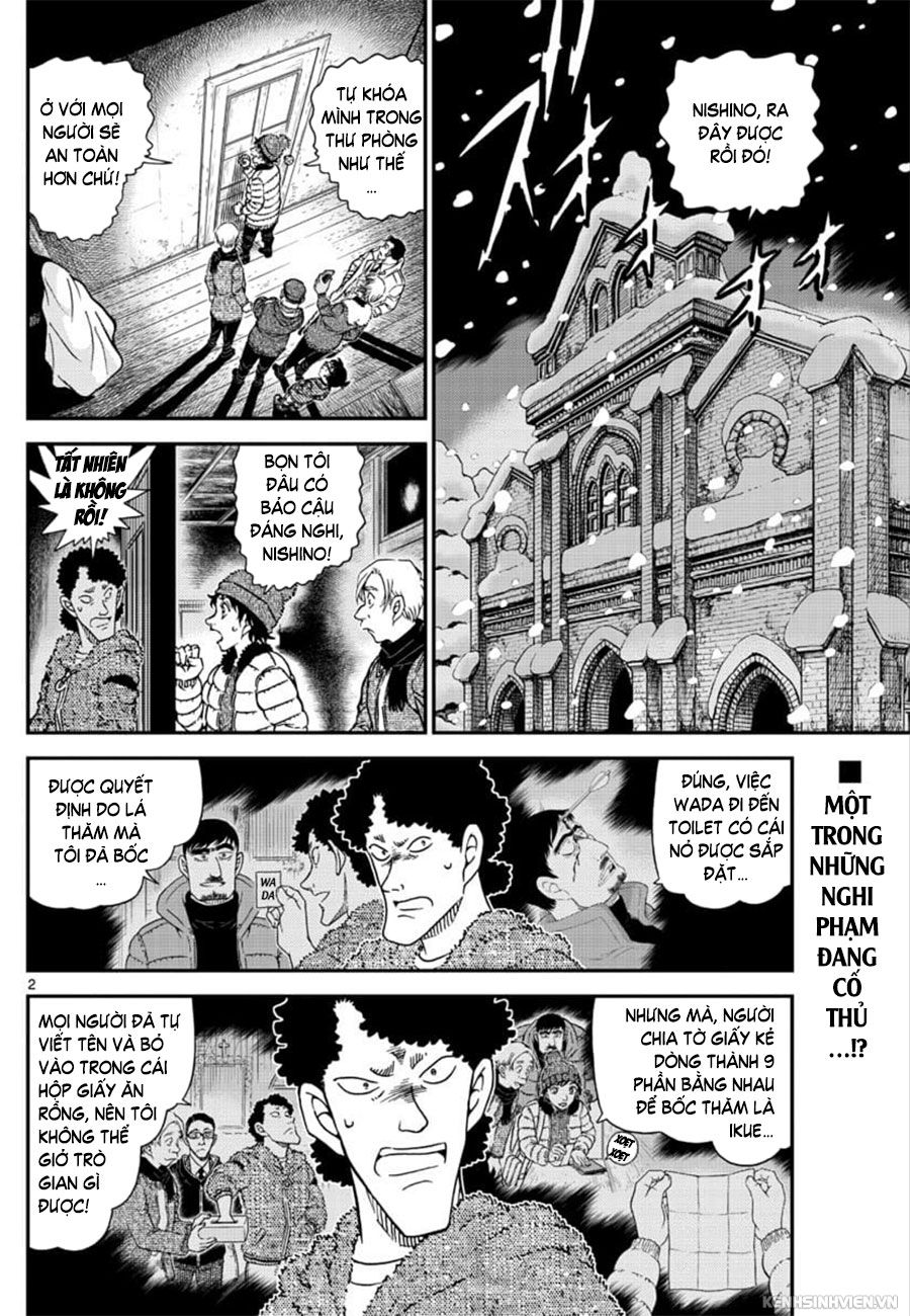 Thám Tử Conan Chapter 1031 - Trang 2