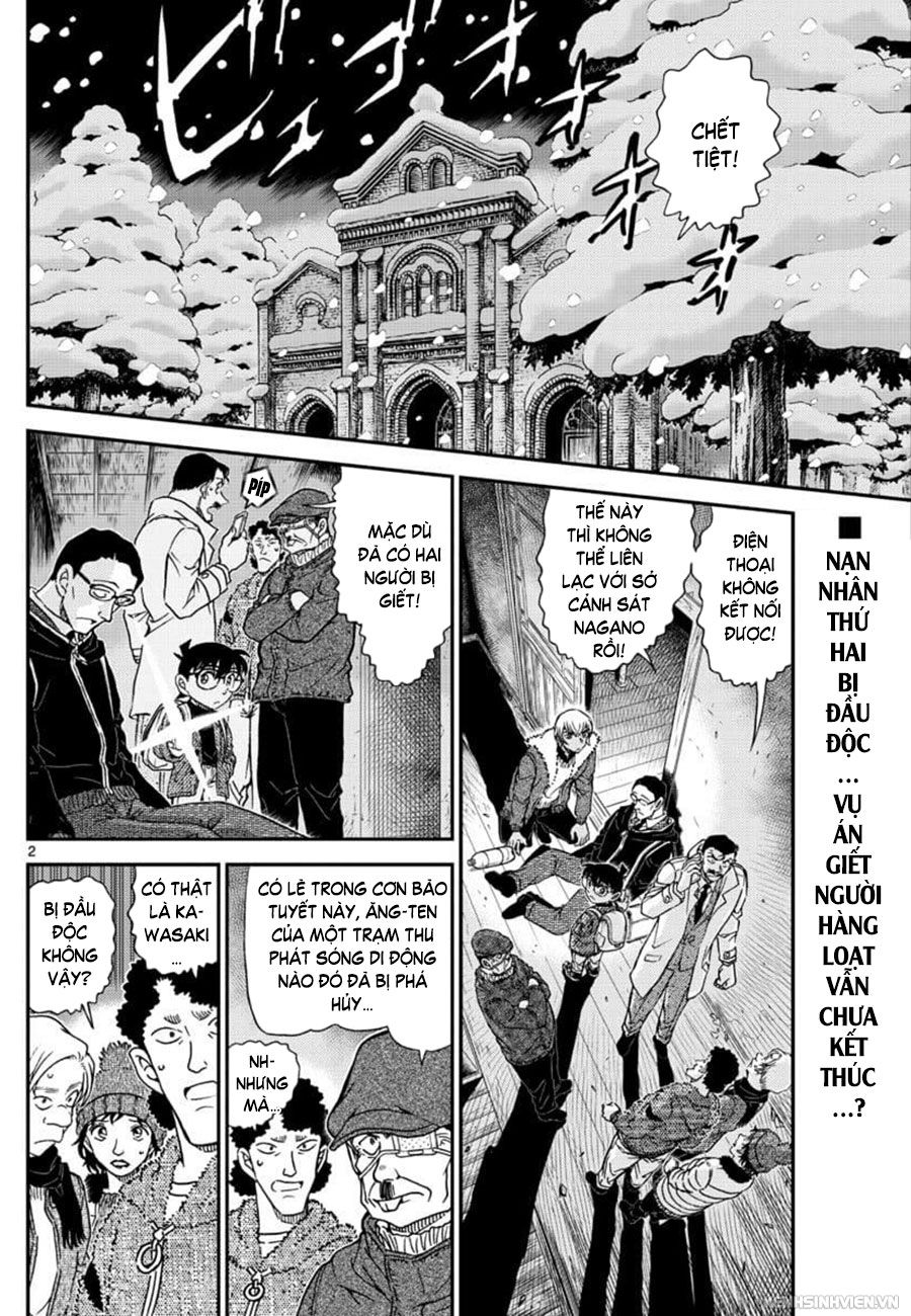 Thám Tử Conan Chapter 1030 - Trang 2