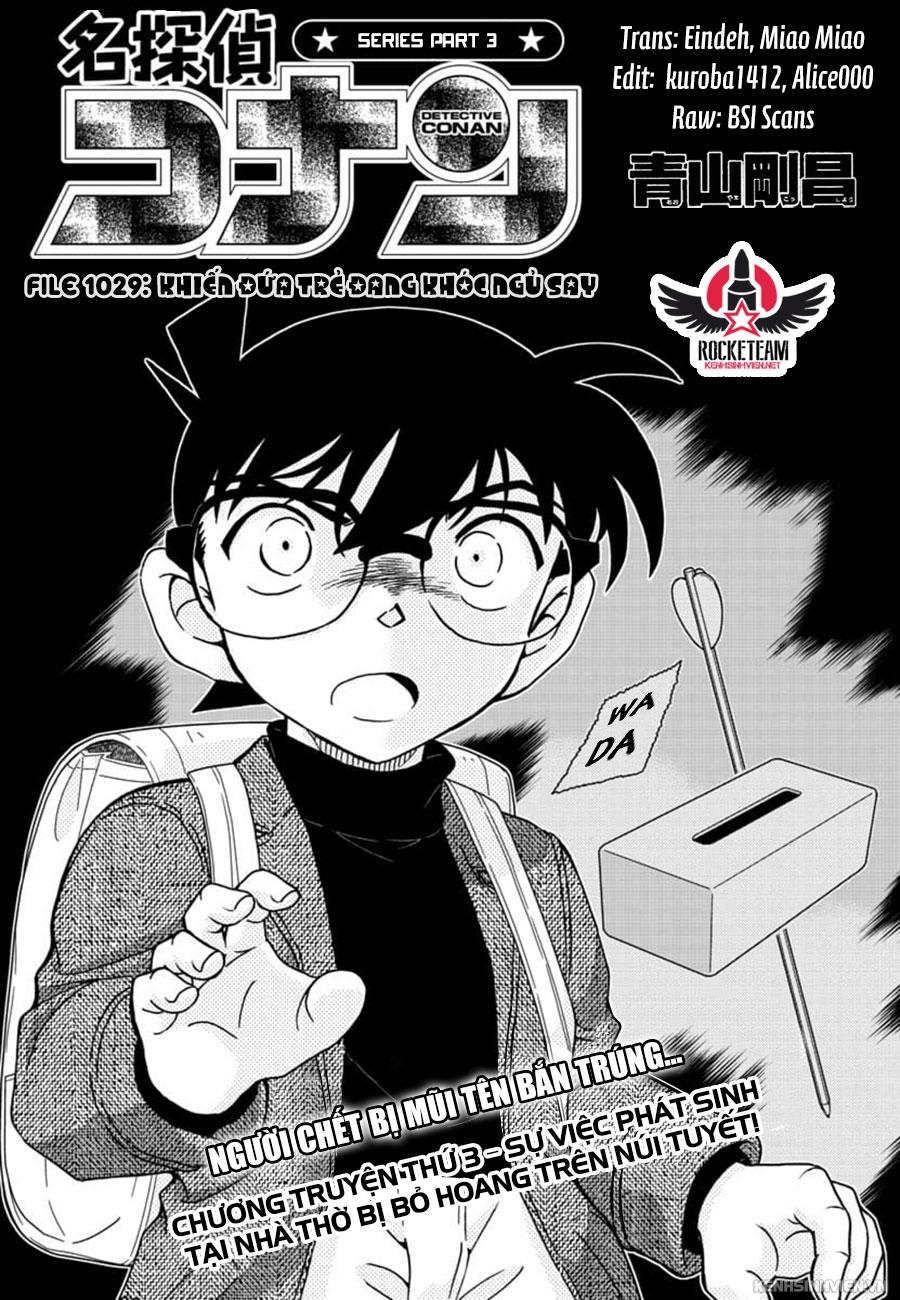 Thám Tử Conan Chapter 1029 - Trang 2