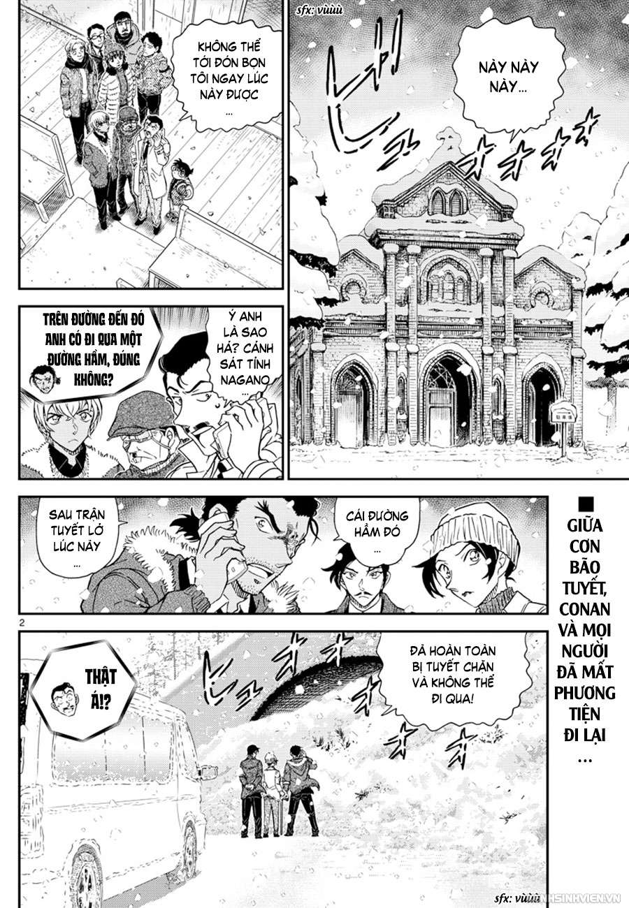 Thám Tử Conan Chapter 1028 - Trang 2