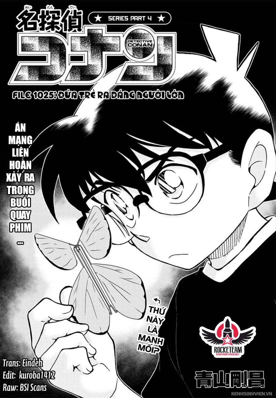 Thám Tử Conan Chapter 1025 - Trang 2