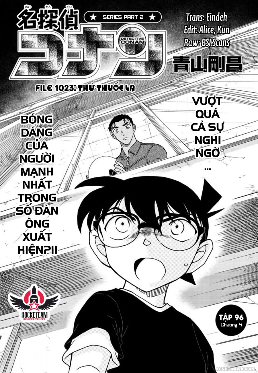 Thám Tử Conan Chapter 1023 - Trang 2