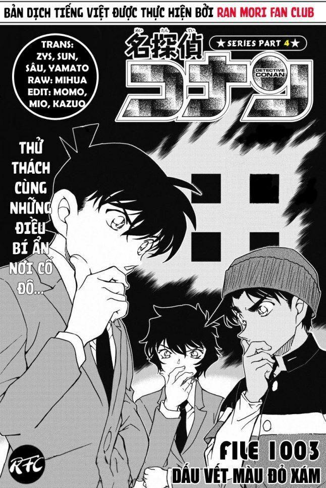 Thám Tử Conan Chapter 1003 - Trang 2