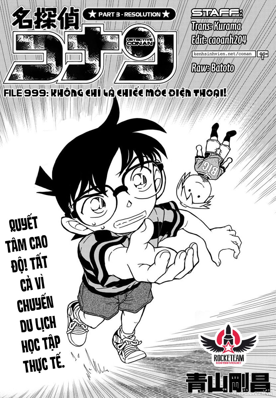 Thám Tử Conan Chapter 999 - Trang 2