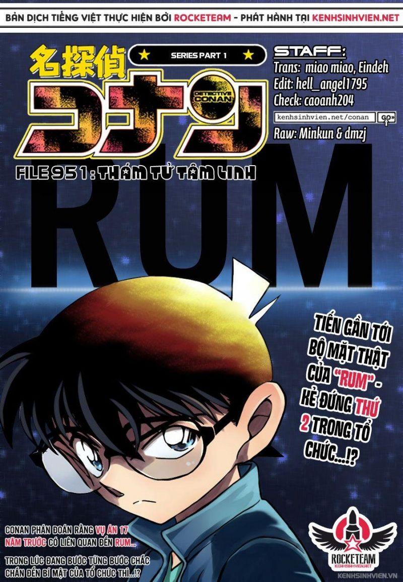 Thám Tử Conan Chapter 951 - Trang 2