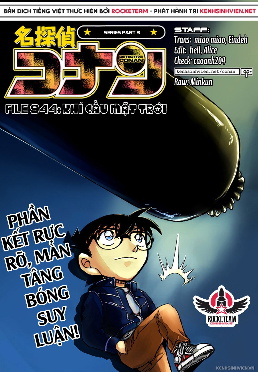 Thám Tử Conan Chapter 944 - Trang 2