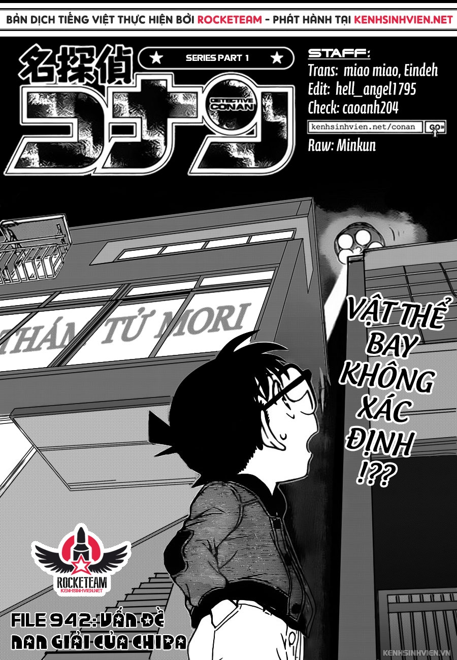 Thám Tử Conan Chapter 942 - Trang 2