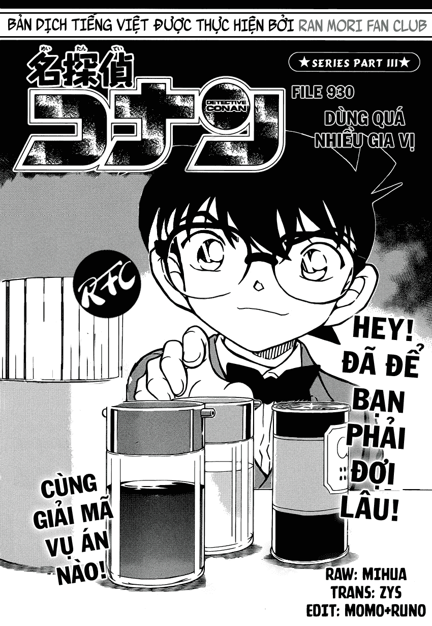 Thám Tử Conan Chapter 930 - Trang 2