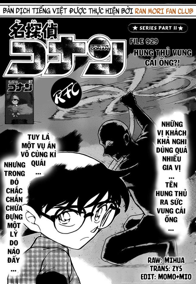 Thám Tử Conan Chapter 929 - Trang 2