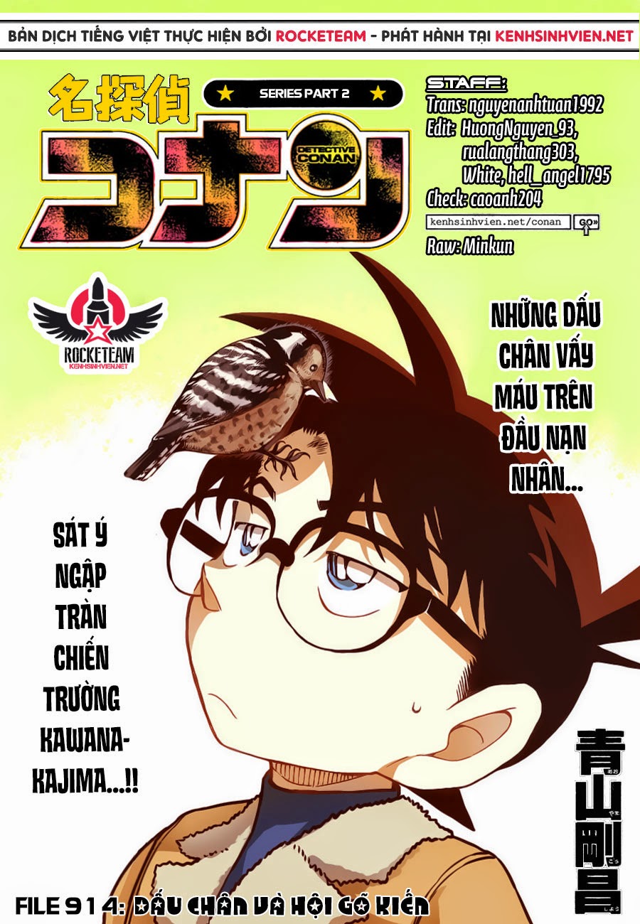 Thám Tử Conan Chapter 914 - Trang 2