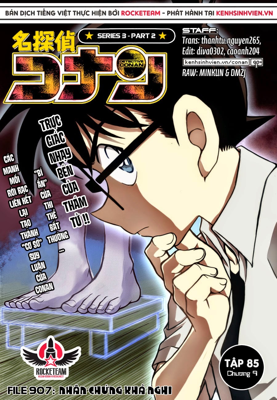 Thám Tử Conan Chapter 907 - Trang 2