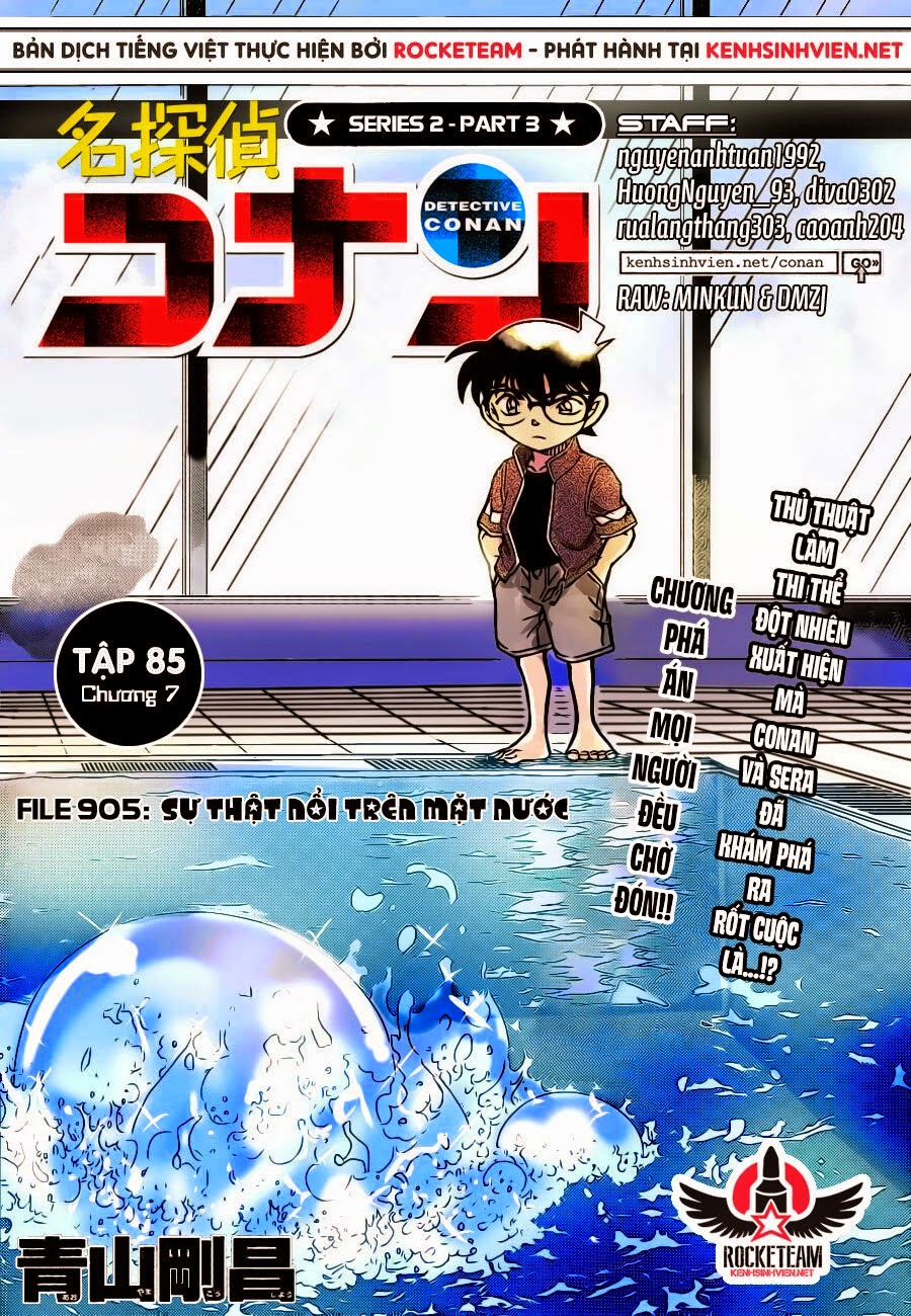 Thám Tử Conan Chapter 905 - Trang 2