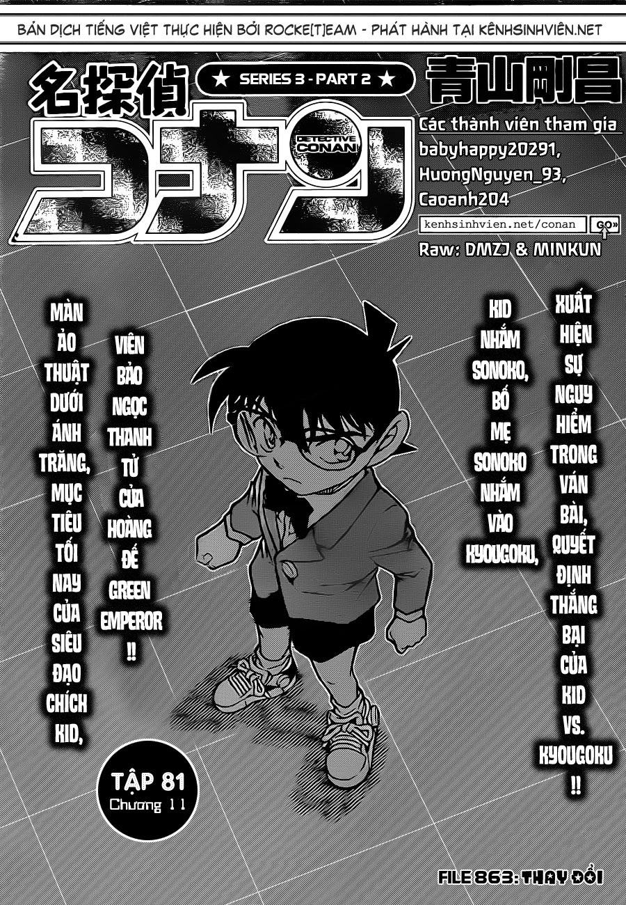 Thám Tử Conan Chapter 863 - Trang 2