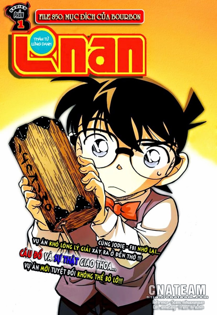 Thám Tử Conan Chapter 850 - Trang 2