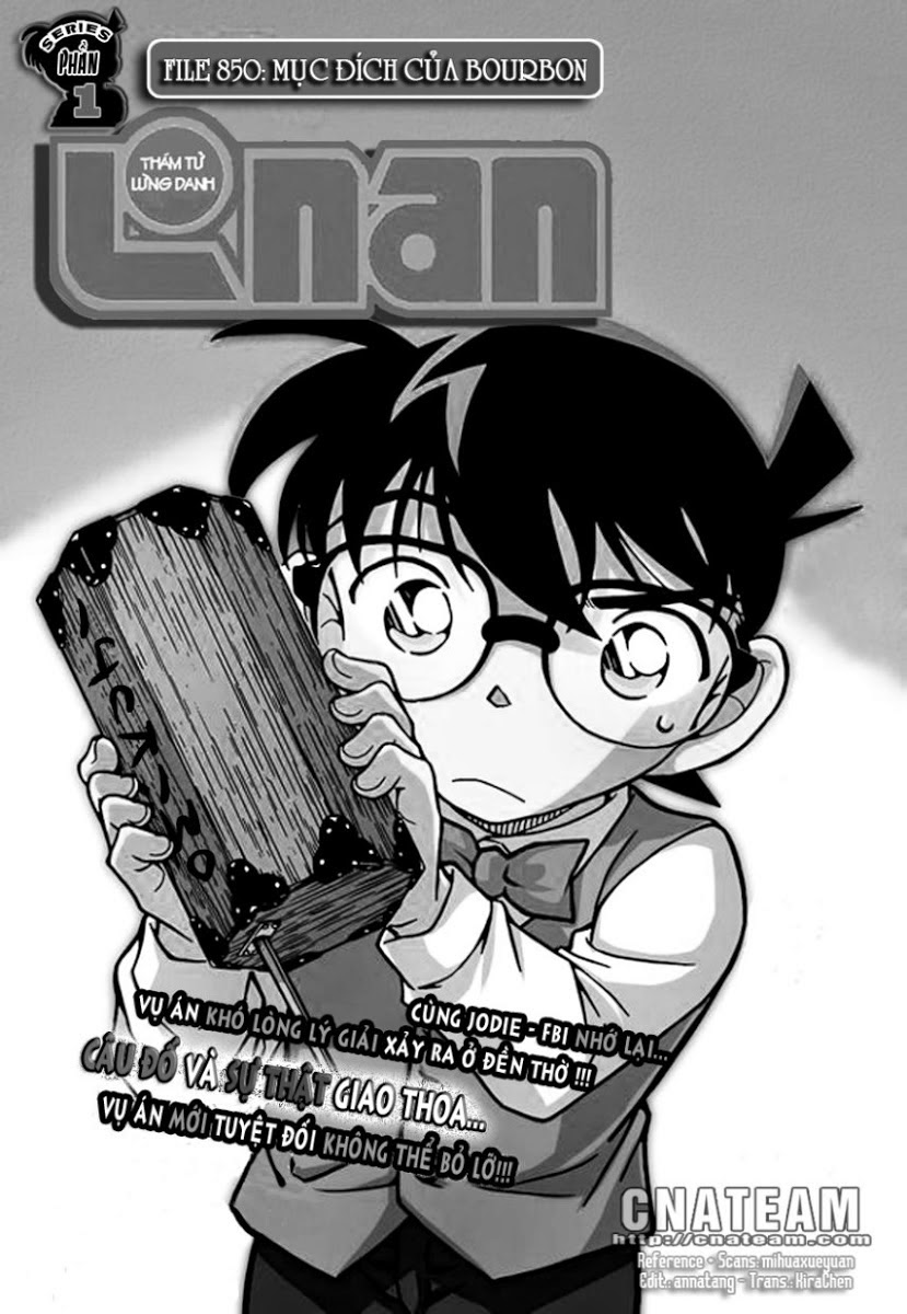 Thám Tử Conan Chapter 850 - Trang 2