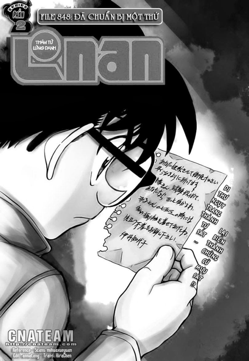 Thám Tử Conan Chapter 848 - Trang 2