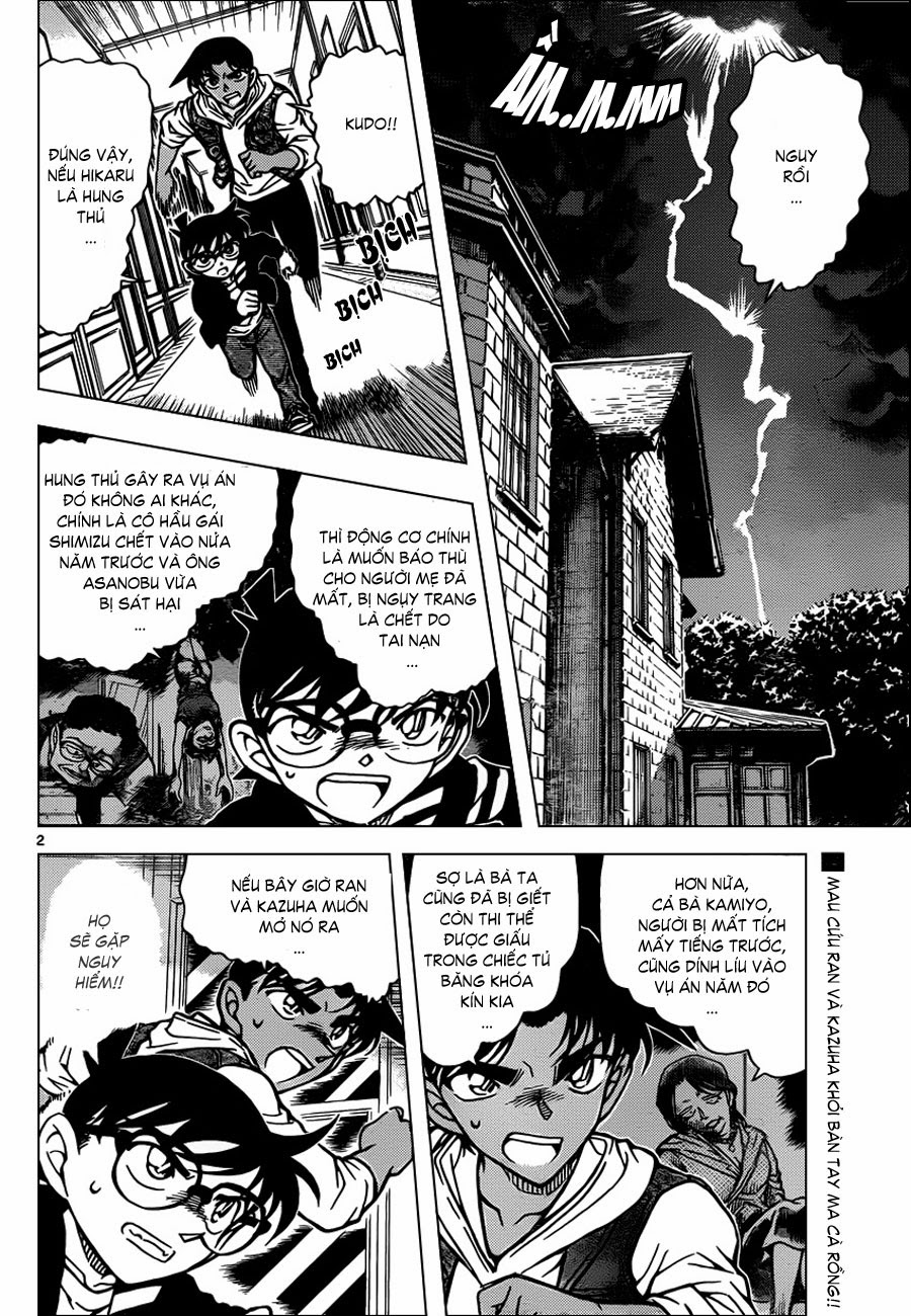 Thám Tử Conan Chapter 838 - Trang 2