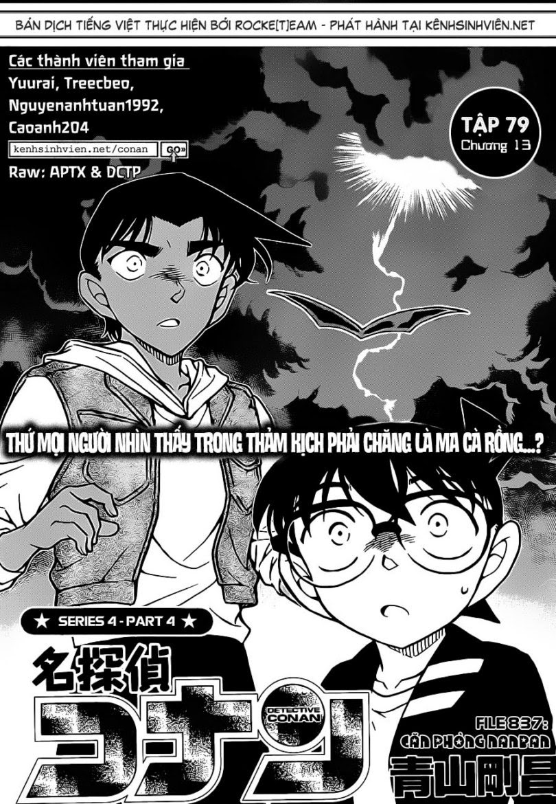 Thám Tử Conan Chapter 837 - Trang 2