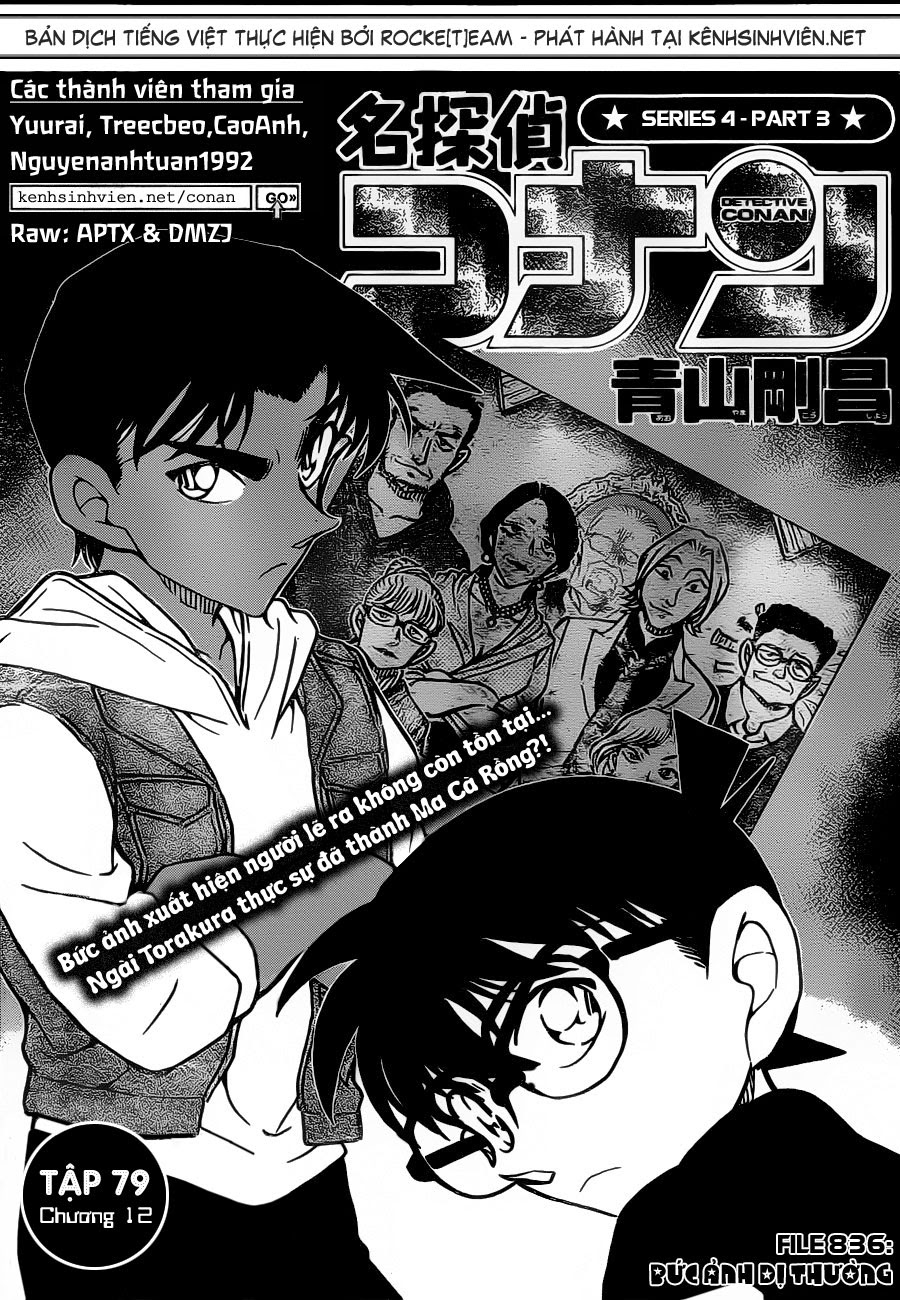 Thám Tử Conan Chapter 836 - Trang 2