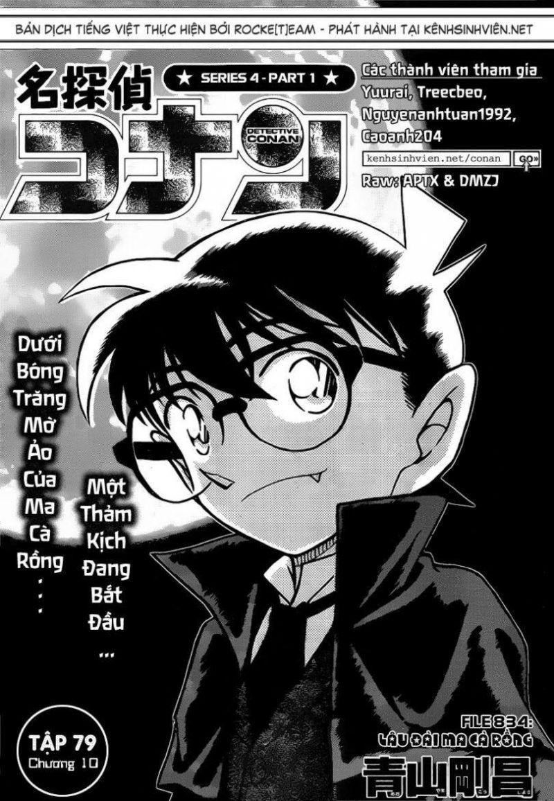 Thám Tử Conan Chapter 834 - Trang 2