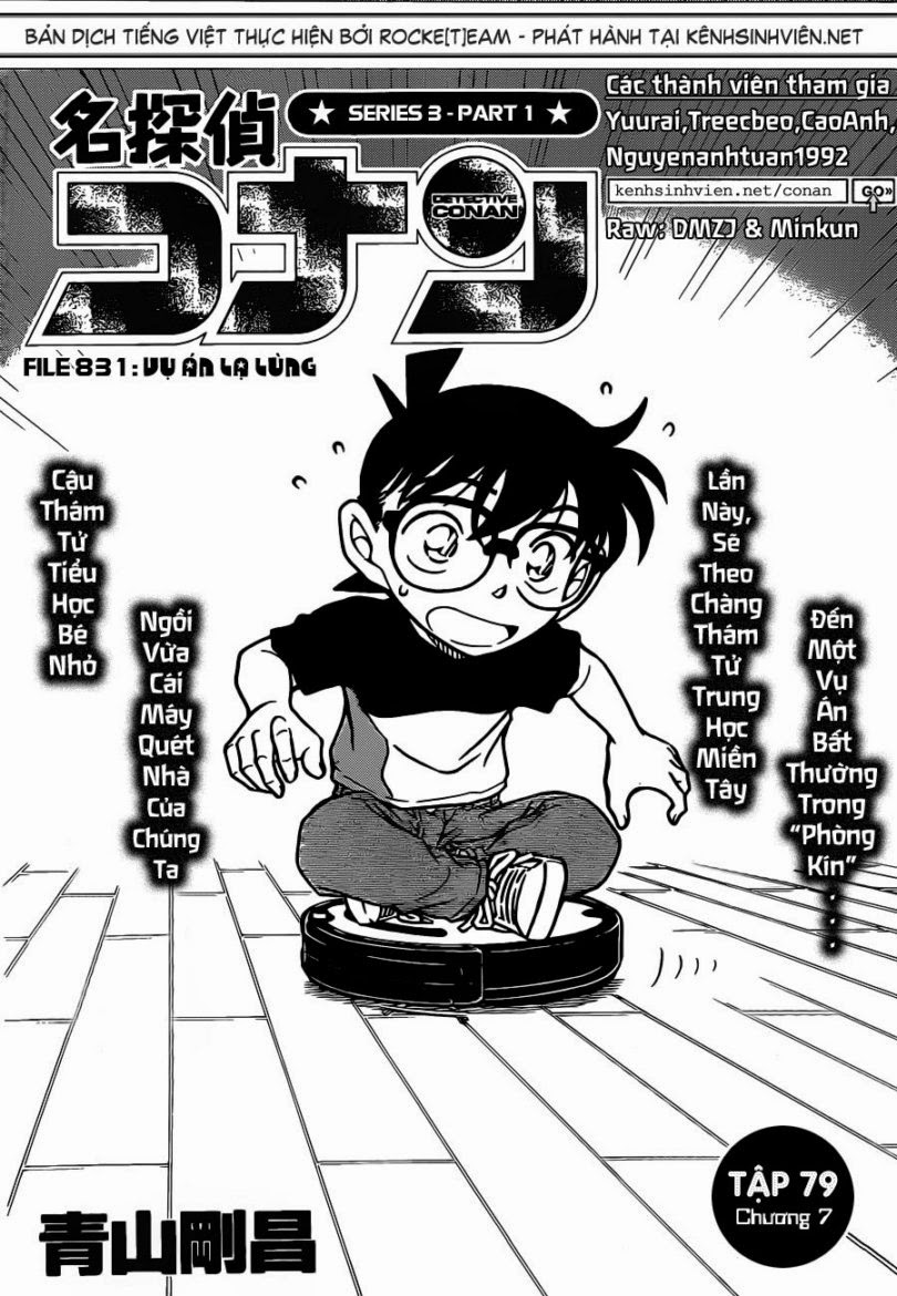 Thám Tử Conan Chapter 831 - Trang 2