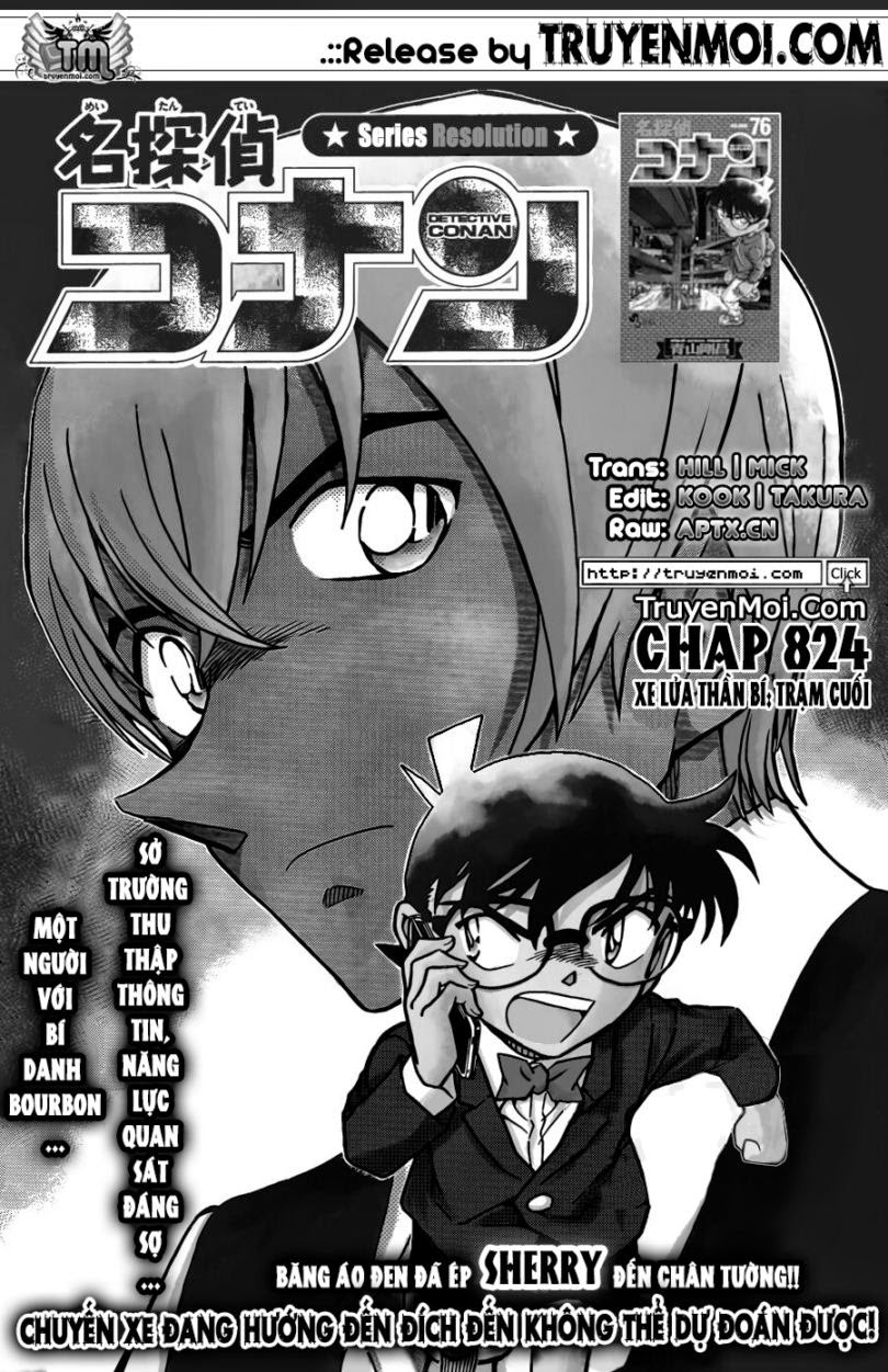 Thám Tử Conan Chapter 824 - Trang 2