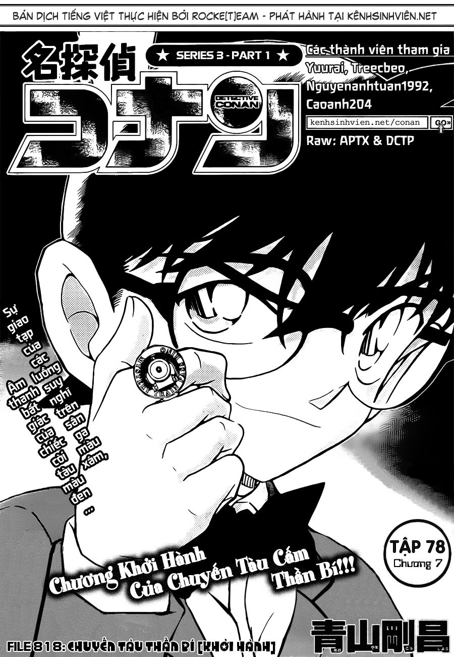 Thám Tử Conan Chapter 818 - Trang 2