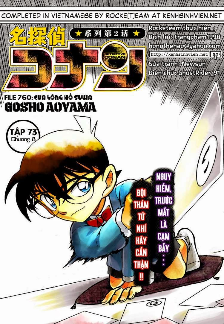 Thám Tử Conan Chapter 760 - Trang 2