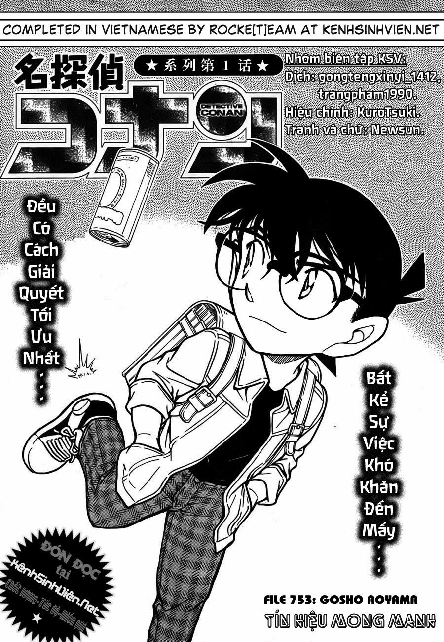 Thám Tử Conan Chapter 753 - Trang 2