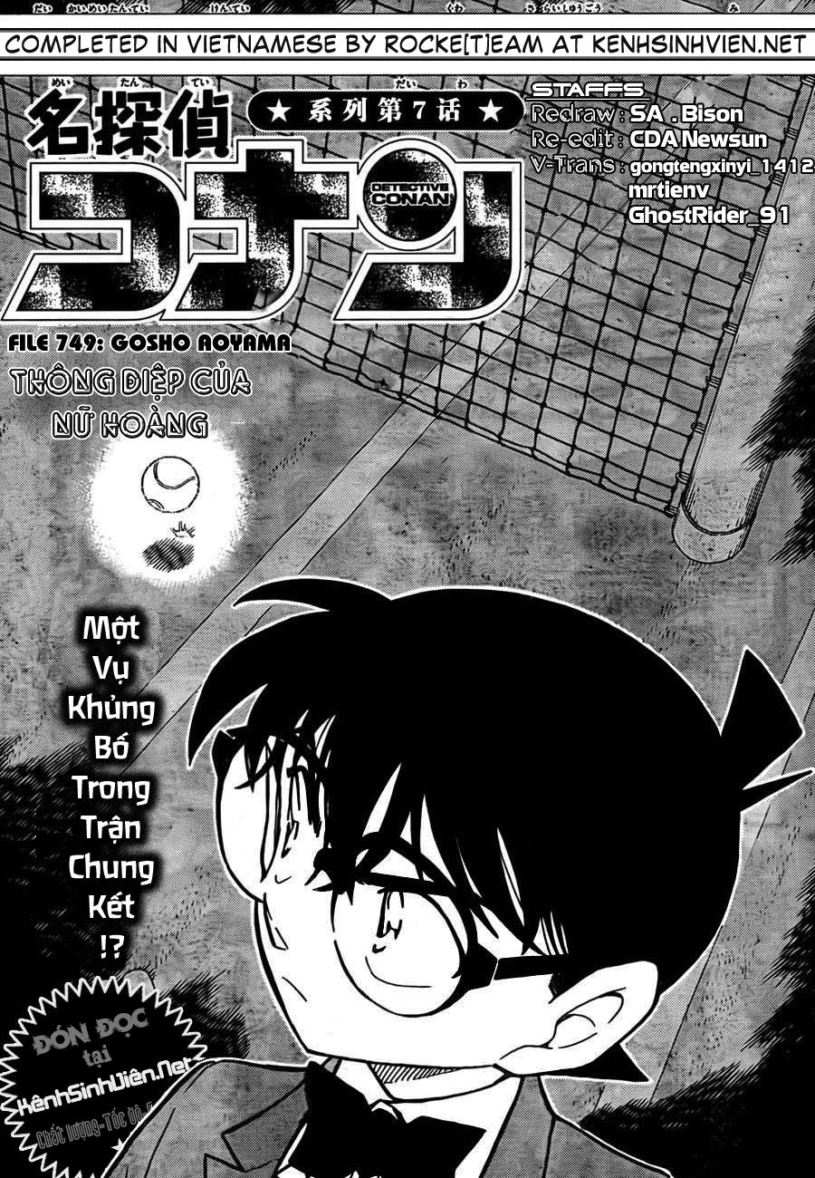 Thám Tử Conan Chapter 749 - Trang 2