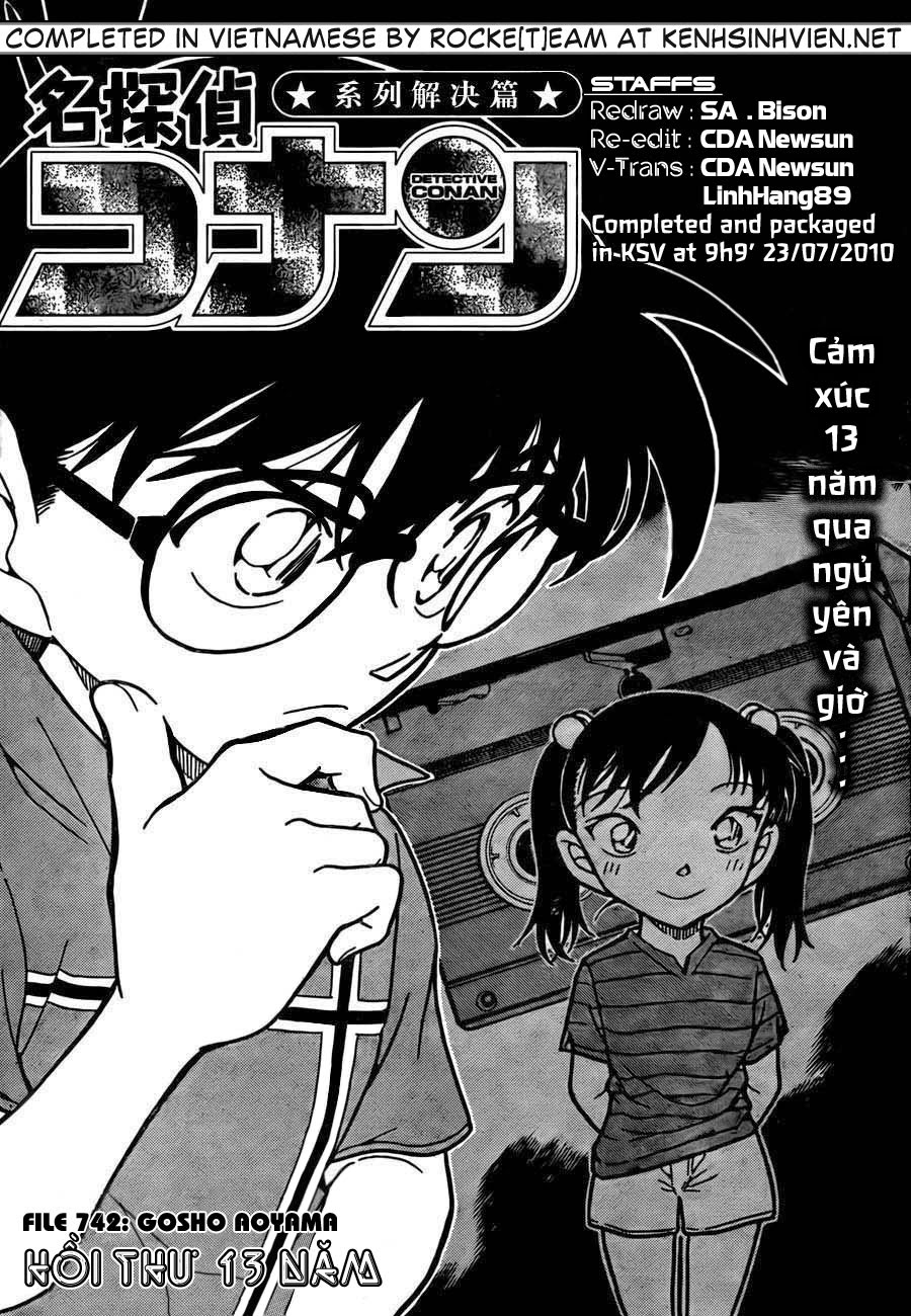 Thám Tử Conan Chapter 742 - Trang 2