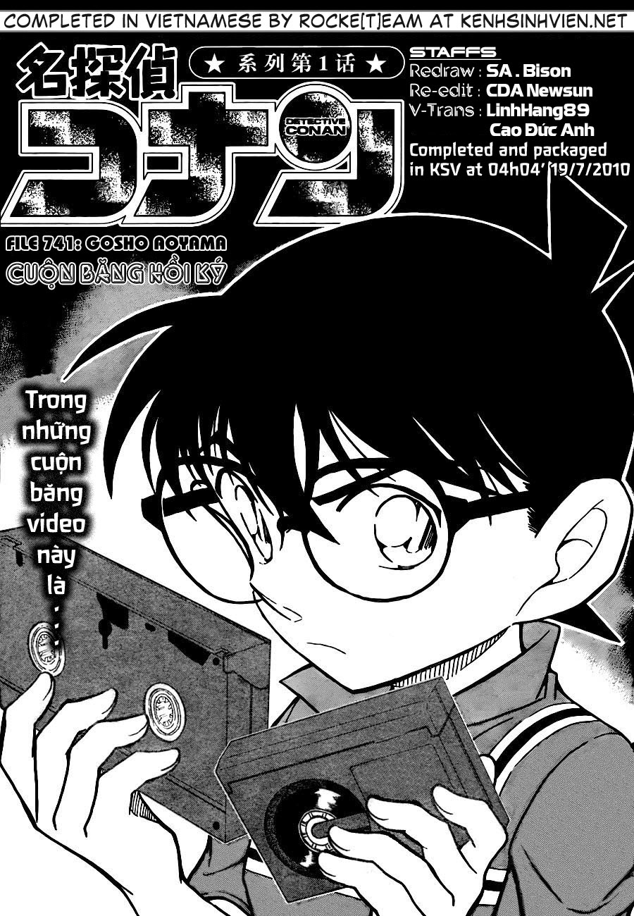 Thám Tử Conan Chapter 741 - Trang 2