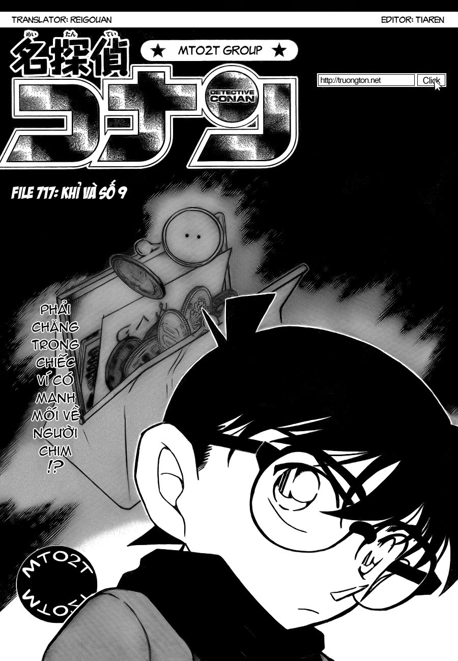 Thám Tử Conan Chapter 717 - Trang 2