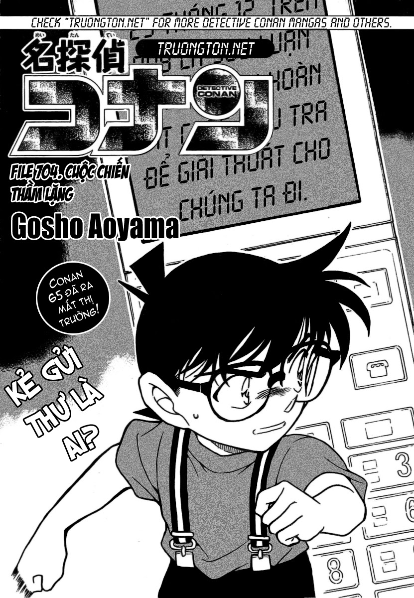 Thám Tử Conan Chapter 704 - Trang 2