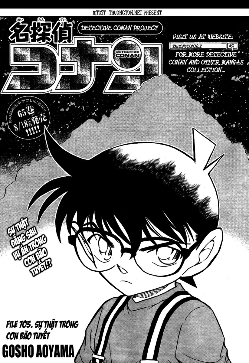 Thám Tử Conan Chapter 703 - Trang 2