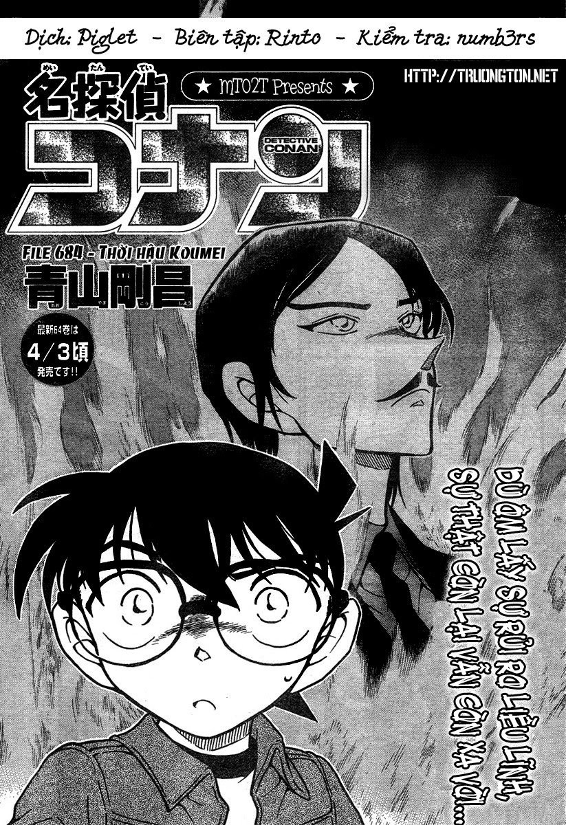 Thám Tử Conan Chapter 684 - Trang 2