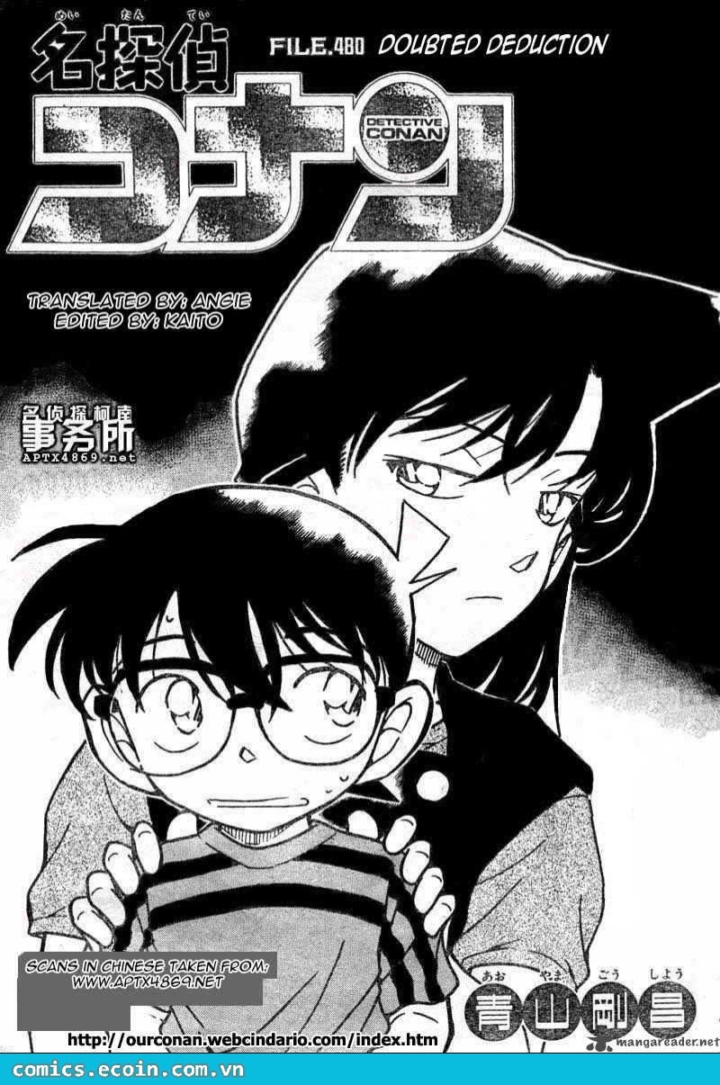 Thám Tử Conan Chapter 480 - Trang 2