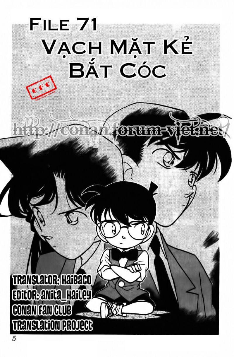 Thám Tử Conan Chapter 71 - Trang 2