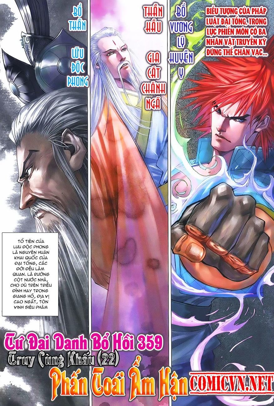 Tứ Đại Danh Bổ Chapter 359 - Trang 2