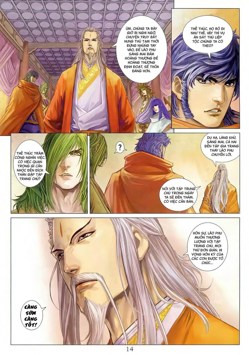 Tứ Đại Danh Bổ Chapter 296 - Trang 2