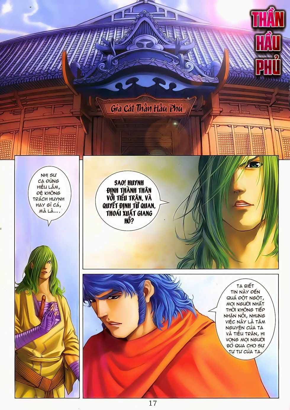 Tứ Đại Danh Bổ Chapter 285 - Trang 2