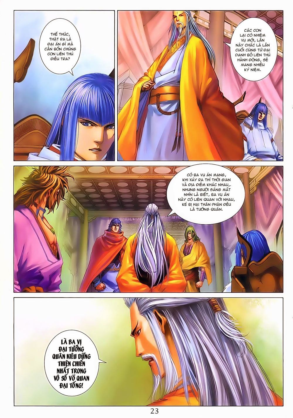 Tứ Đại Danh Bổ Chapter 285 - Trang 2