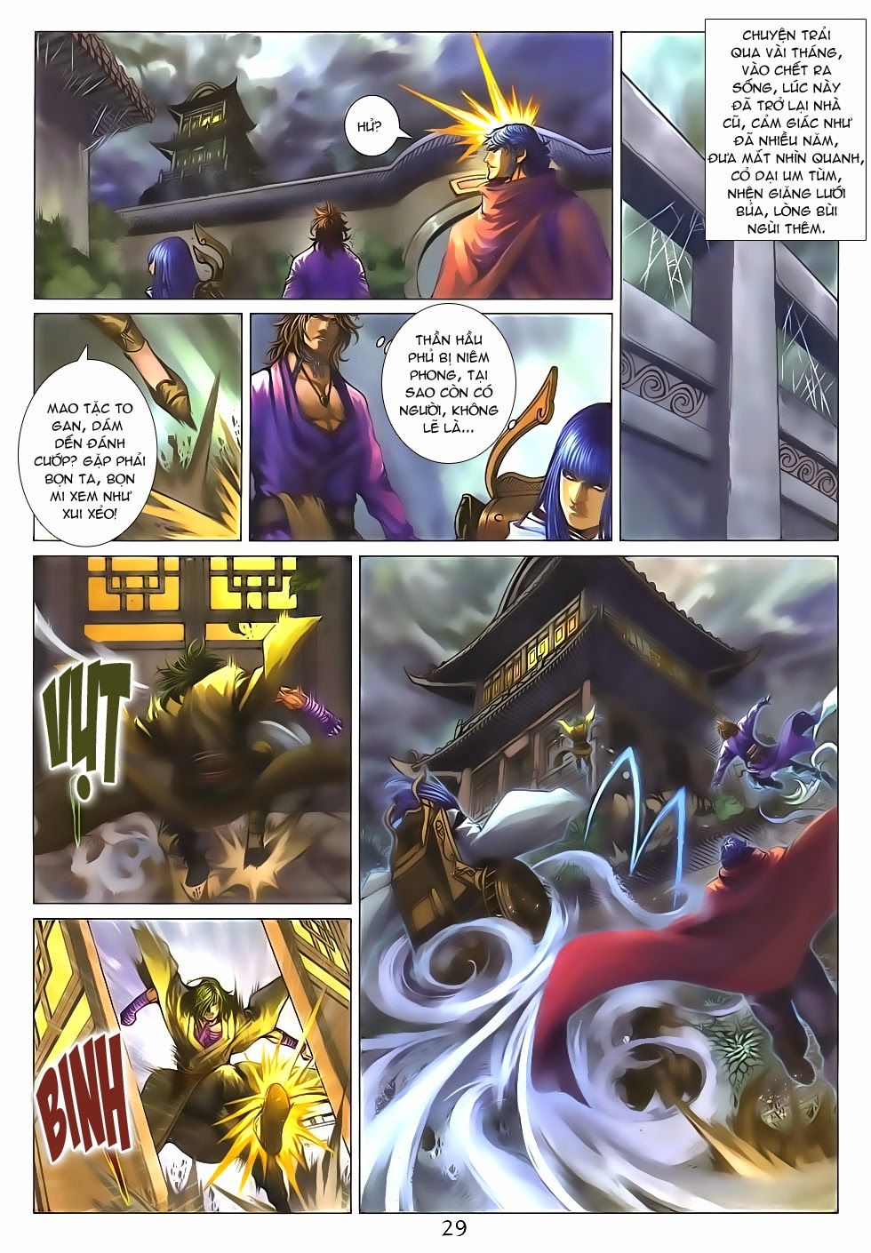 Tứ Đại Danh Bổ Chapter 282 - Trang 2