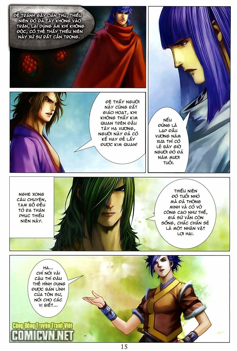 Tứ Đại Danh Bổ Chapter 280 - Trang 2