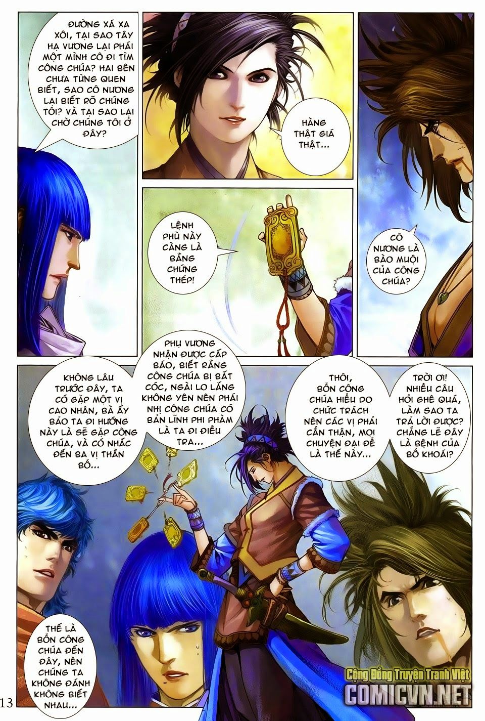 Tứ Đại Danh Bổ Chapter 278 - Trang 2