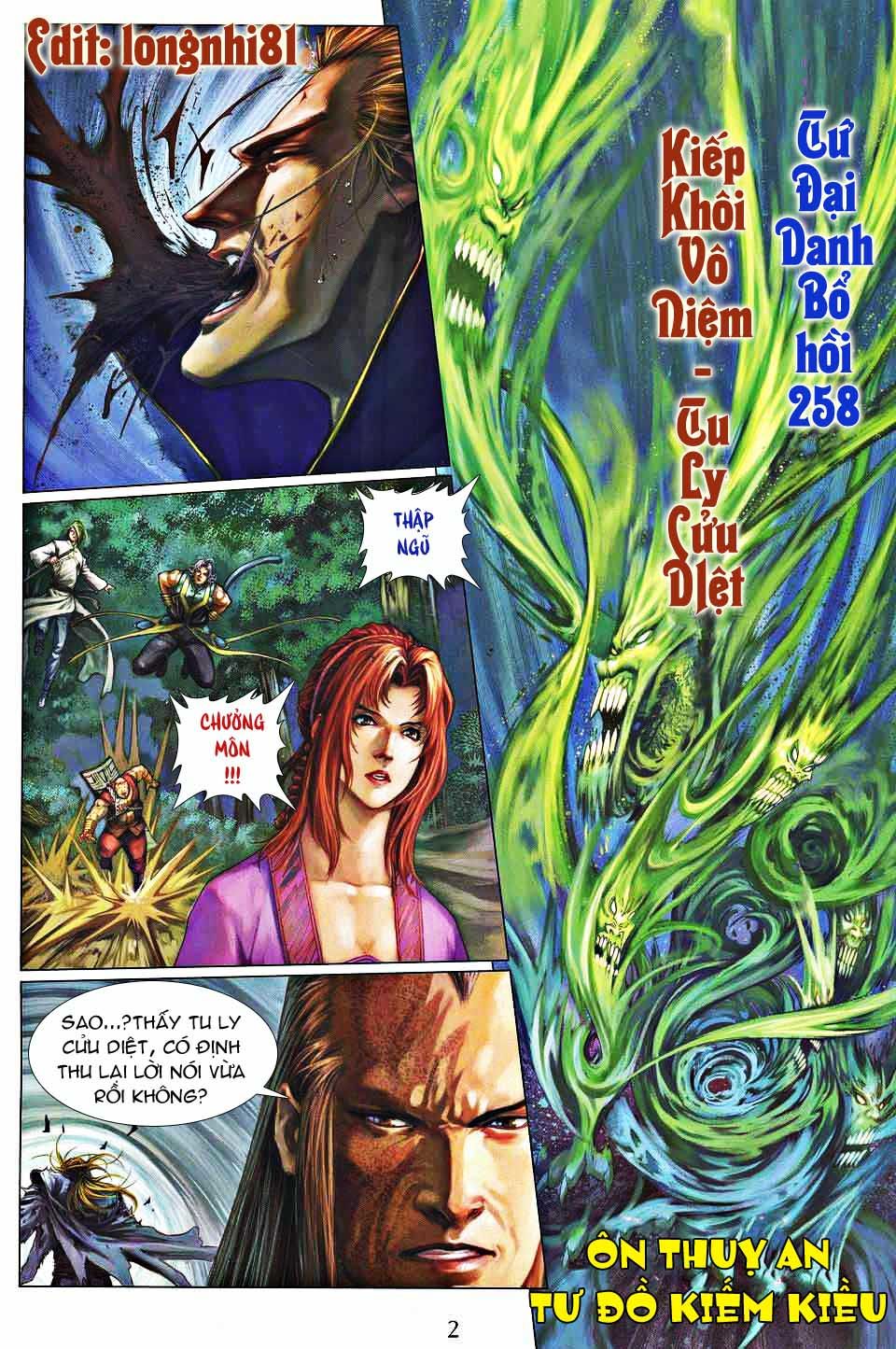 Tứ Đại Danh Bổ Chapter 258 - Trang 2